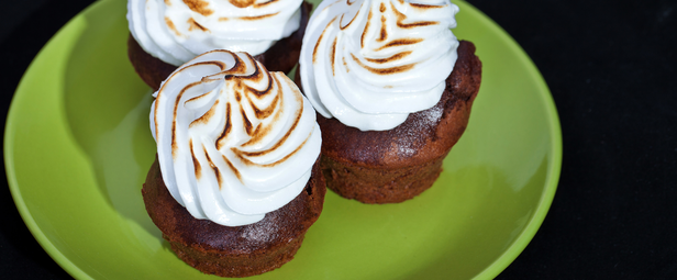 Cupcakes choco-meringue