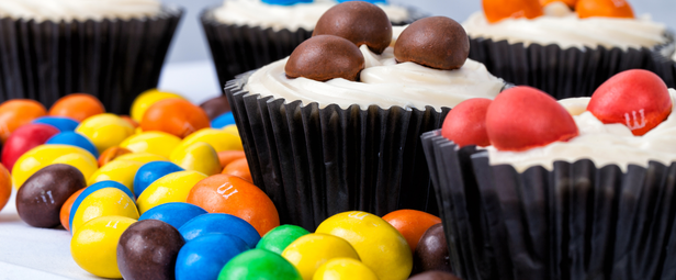 Cupcakes M&M’s